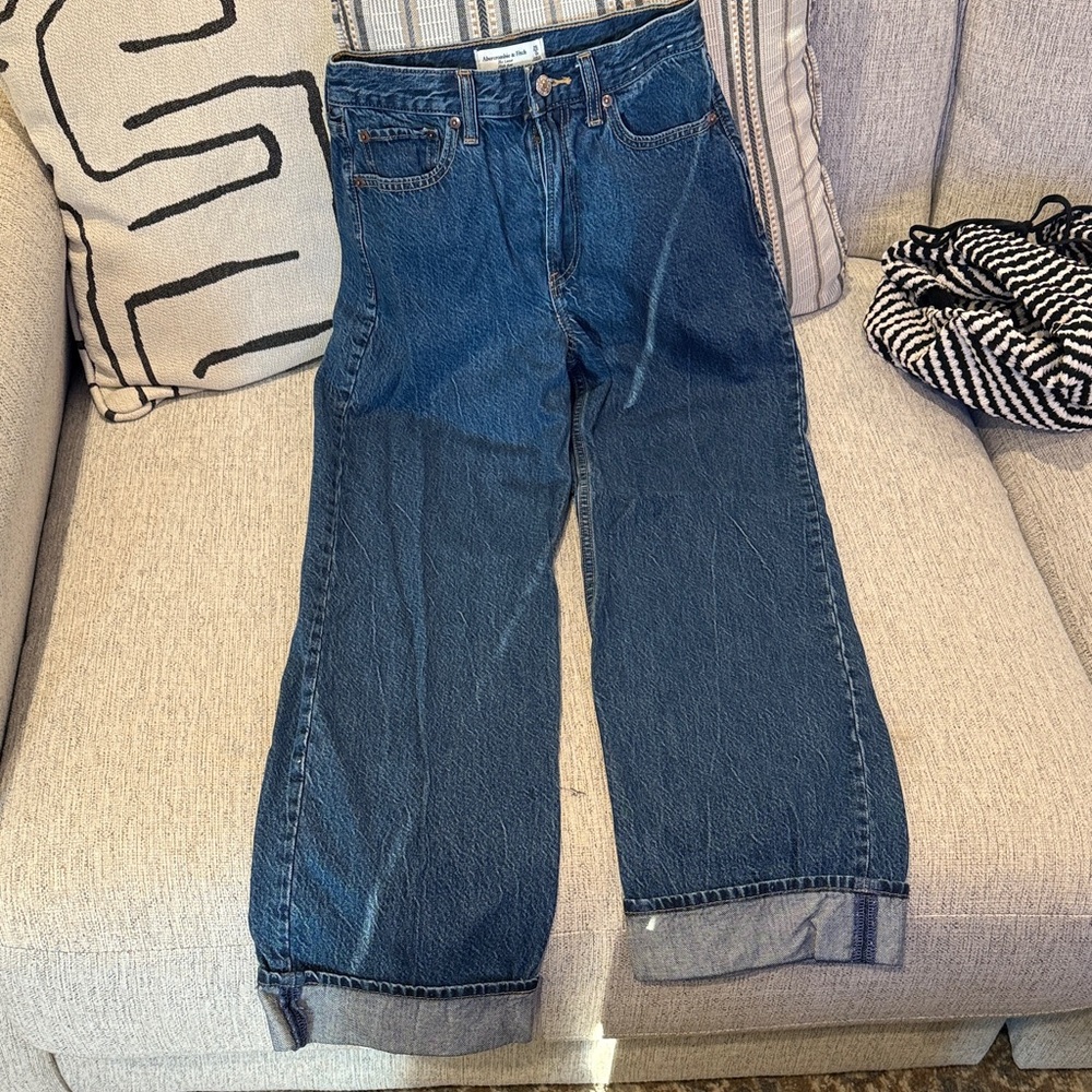 A&F Blue Women's Jeans